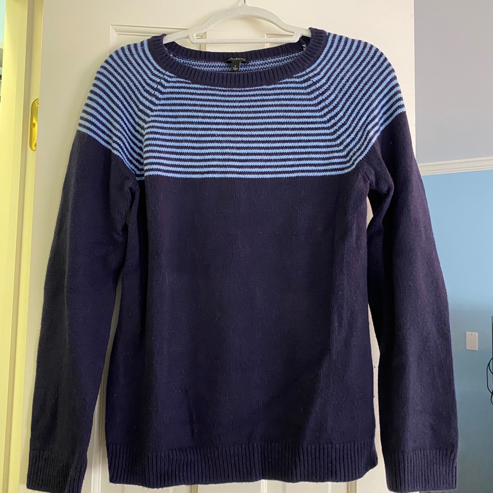 Talbots Navy Sweater